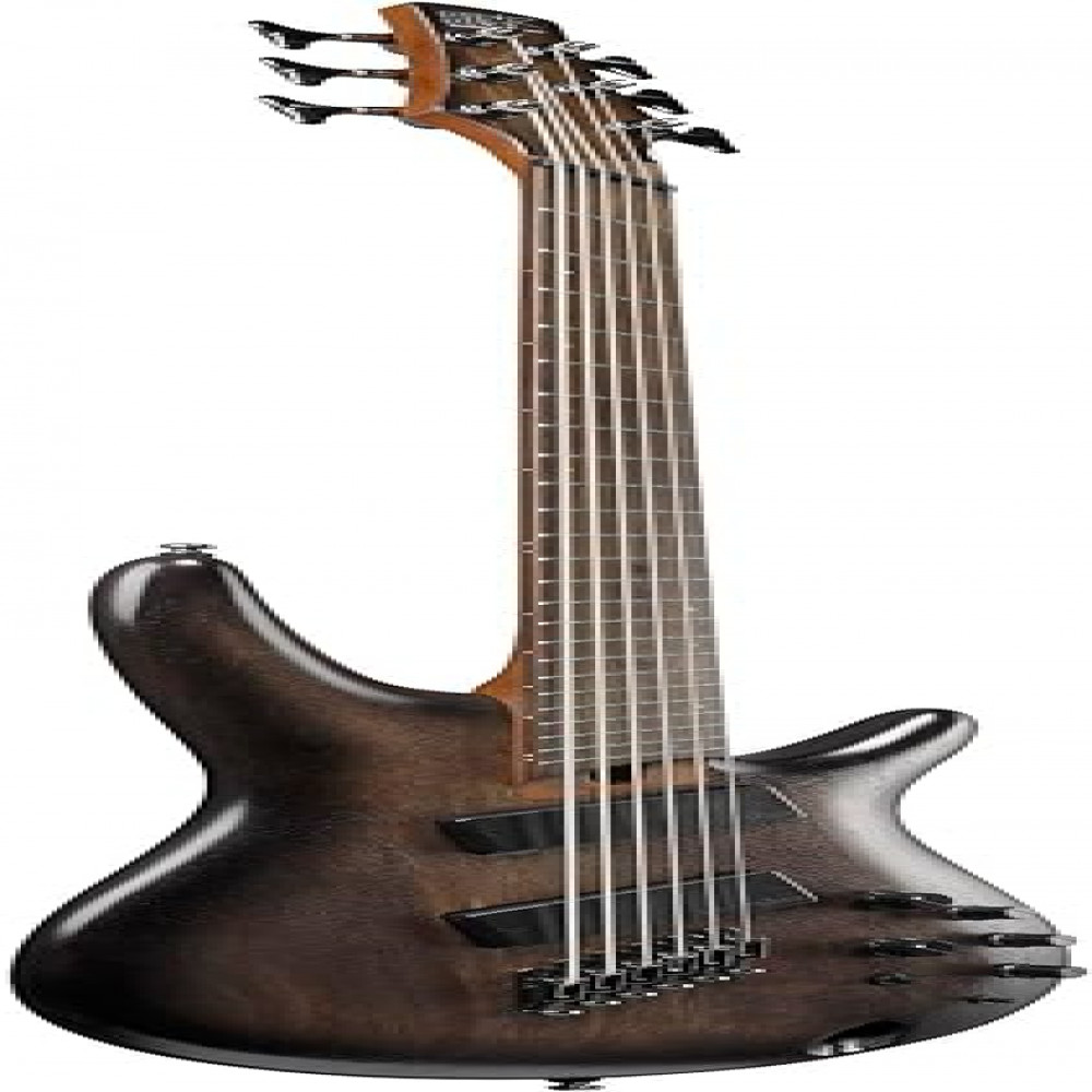 Ibanez SRC6MS-BLL Bass Workshop 6-string Multi-Scale Black Stained Burst Low Gloss Bass Guitar