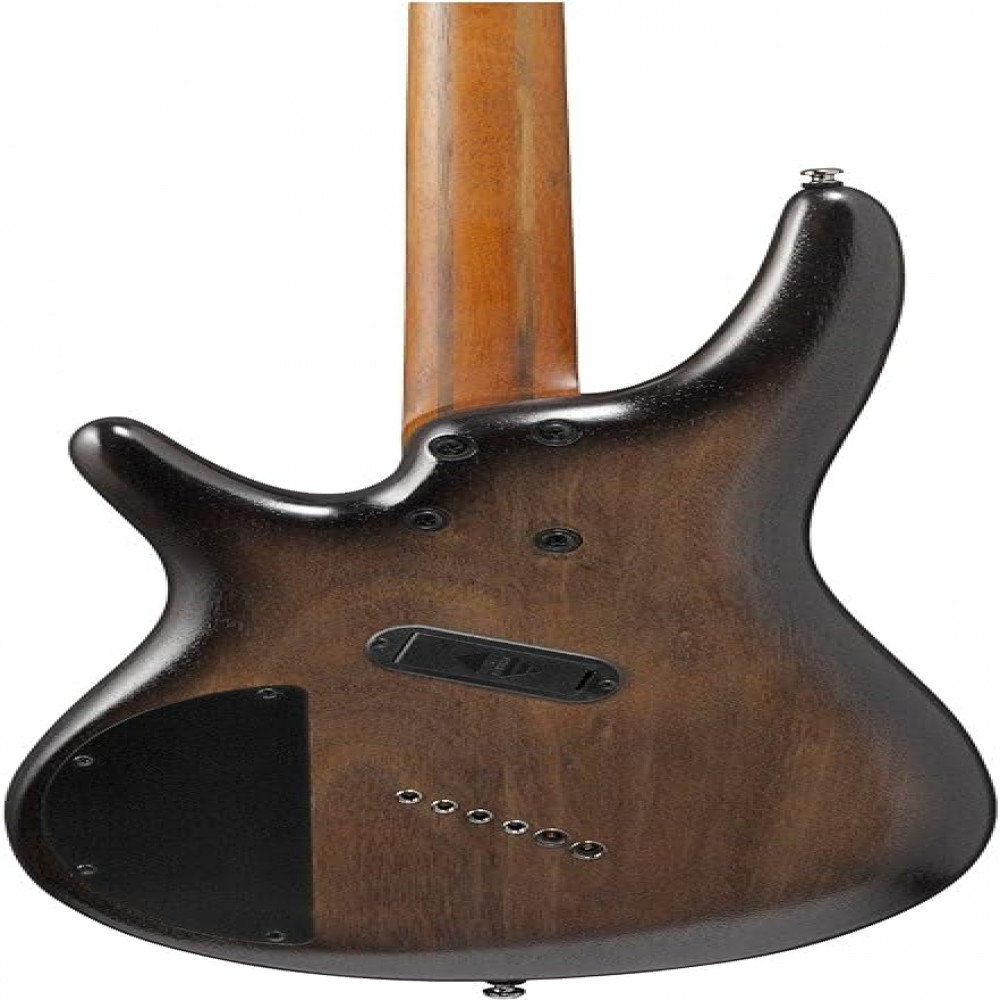 Ibanez SRC6MS-BLL Bass Workshop 6-string Multi-Scale Black Stained Burst Low Gloss Bass Guitar