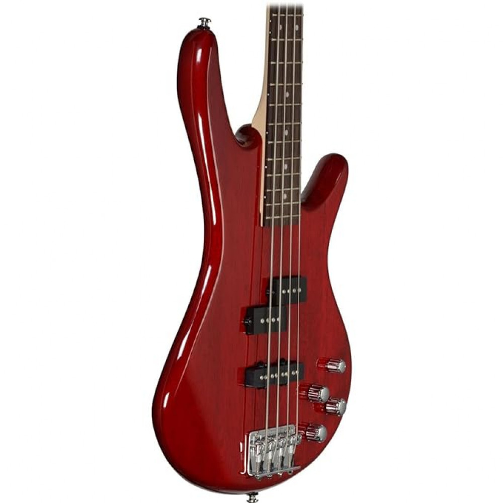 Ibanez GSR200-TR SR Gio series Transparent Red 4 string Bass Guitar
