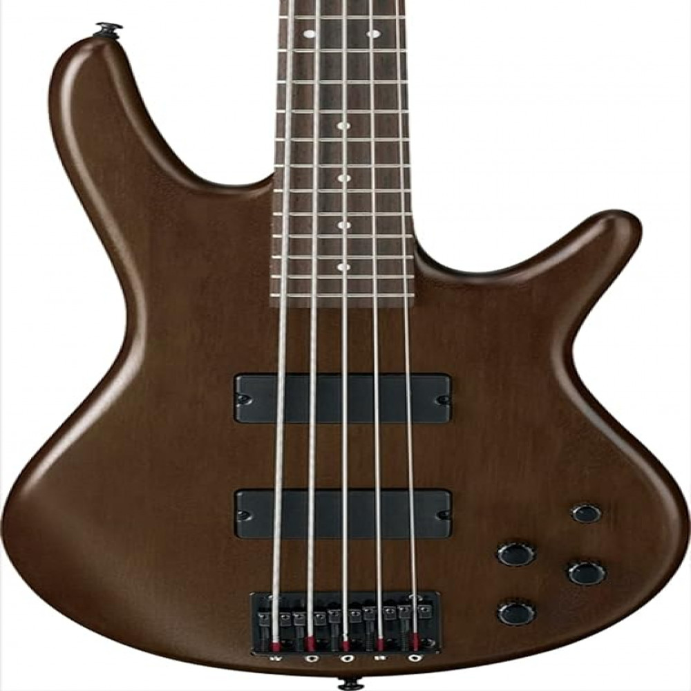 Ibanez GSR205B-WNF SR Gio Series 5-String Walnut Flat Bass Guitar