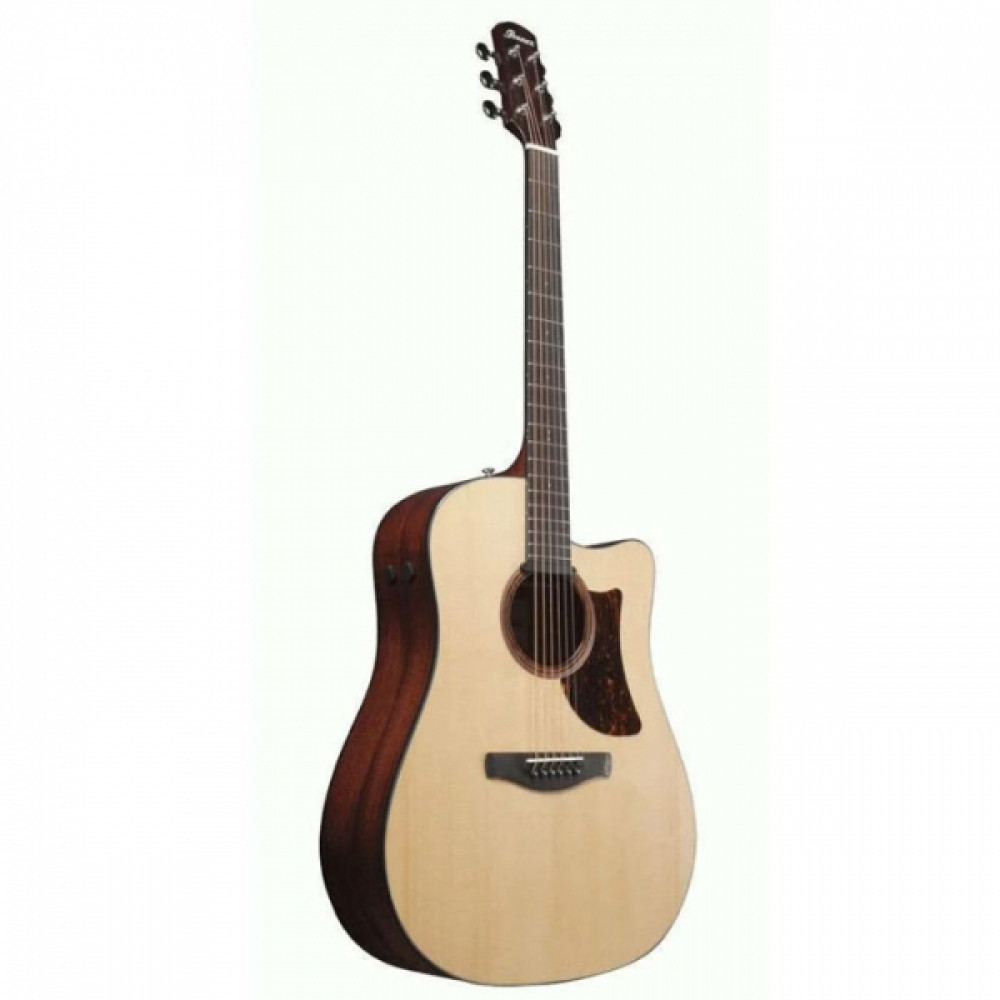 Ibanez AAD170CE-LGS Grand Dreadnought with Advanced Access Cutaway body Natural Low Gloss Acoustic Guitar