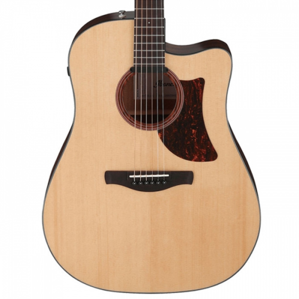Ibanez AAD170CE-LGS Grand Dreadnought with Advanced Access Cutaway body Natural Low Gloss Acoustic Guitar