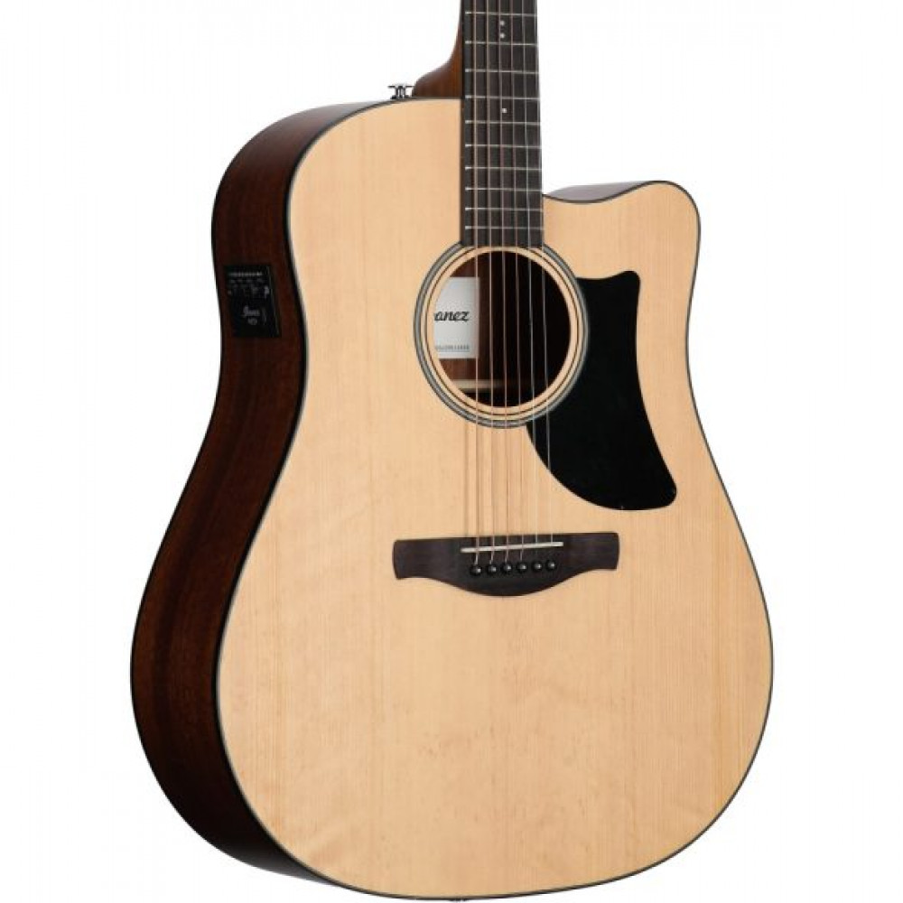 Ibanez AAD50CE-LG Natural Low Gloss Acoustic Guitar