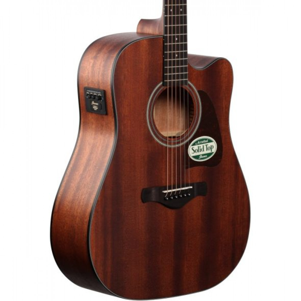 Ibanez AW54CE-OPN Artwood Solid Top Electro Acoustic Guitar