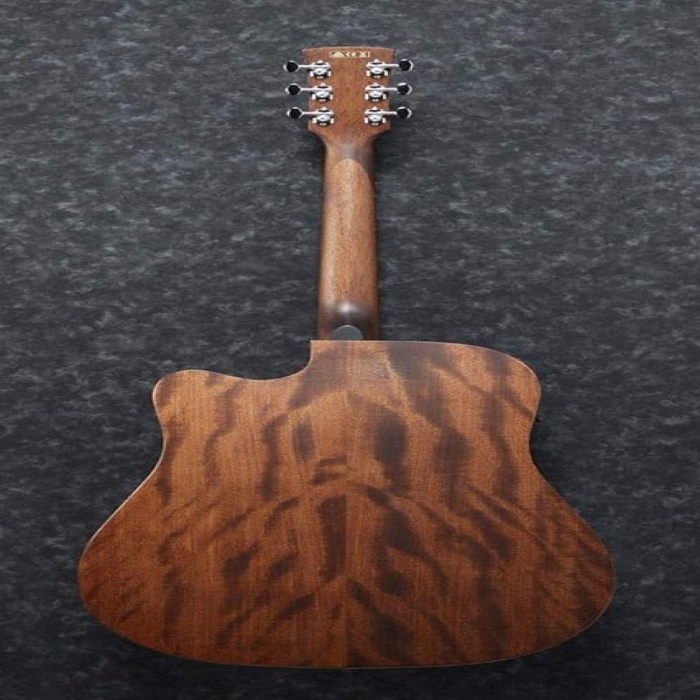 Ibanez PF12MHCE-OPN Cutaway Dreadnought body Open Pore Natural Acoustic Guitar