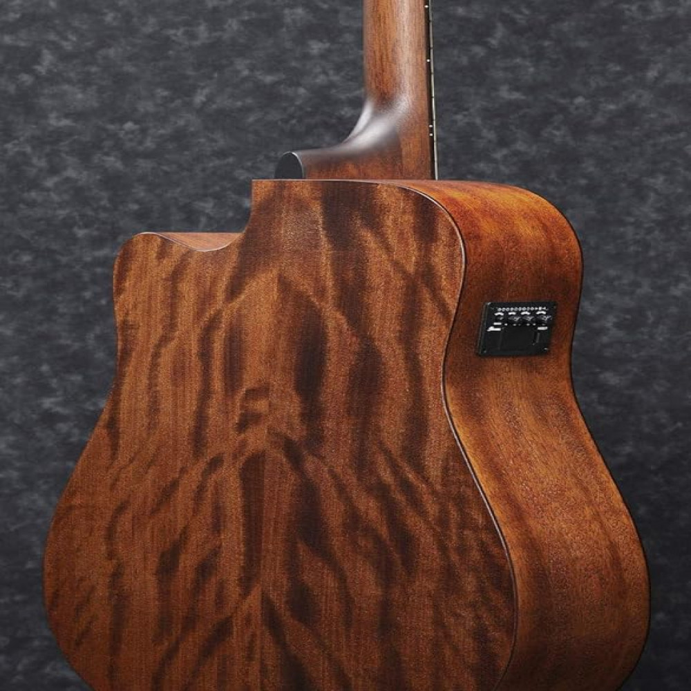 Ibanez PF12MHCE-OPN Cutaway Dreadnought body Open Pore Natural Acoustic Guitar