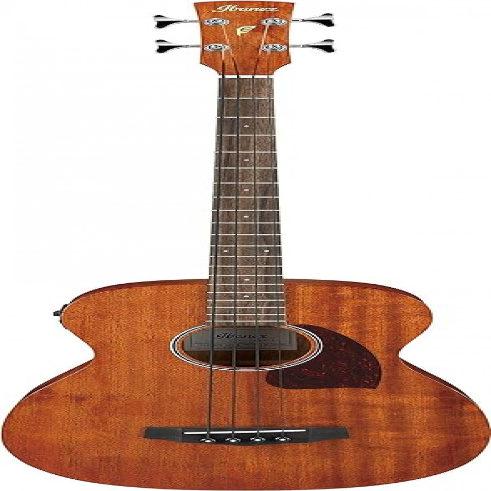 Ibanez PCBE12MH-OPN 4 String Open Pore Natural Acoustic Bass Guitar