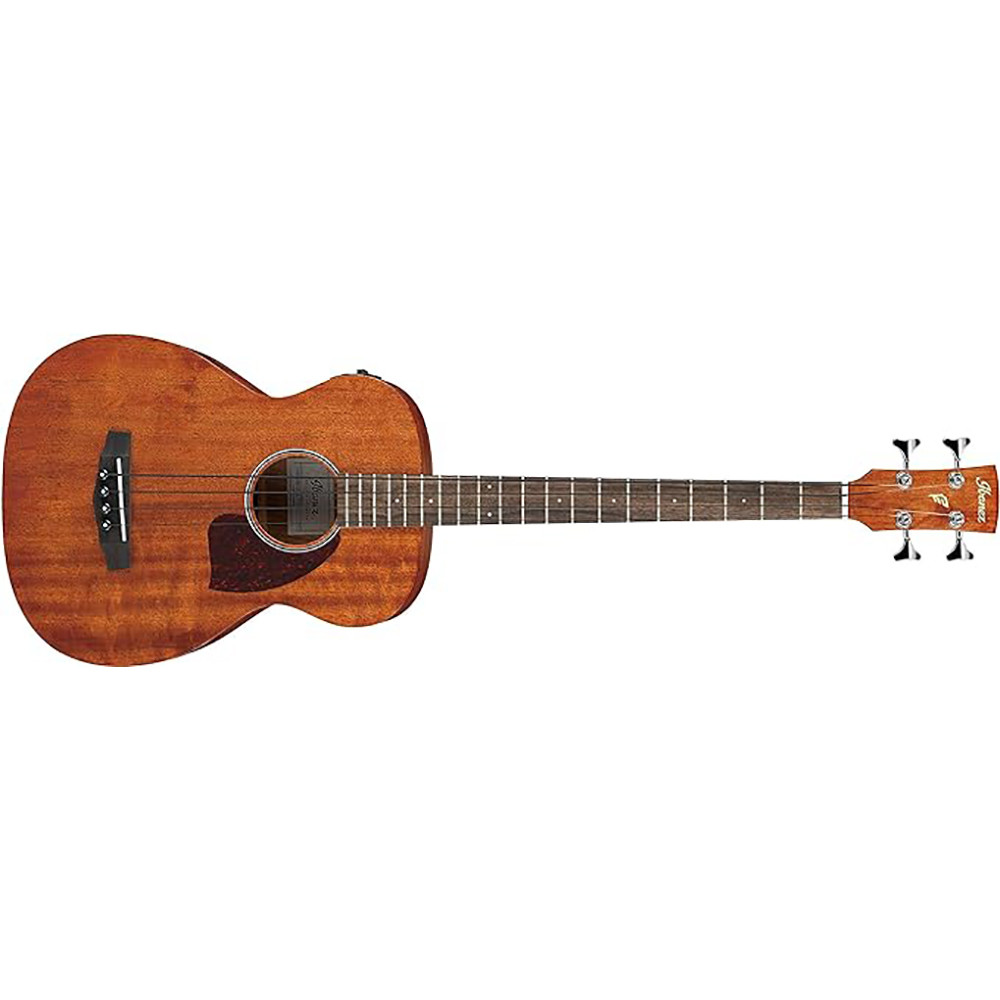 Ibanez PCBE12MH-OPN 4 String Open Pore Natural Acoustic Bass Guitar