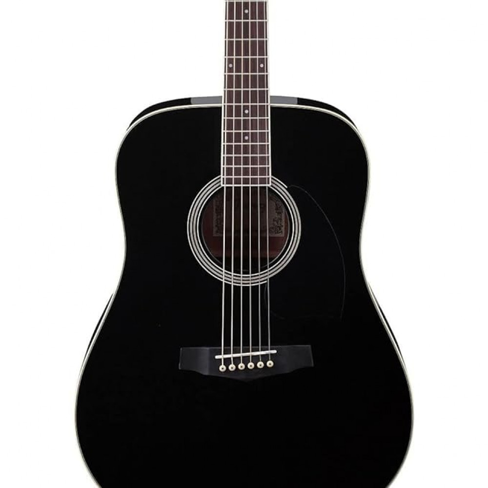Ibanez PF15-BK Dreadnought body Black High Gloss Acoustic Guitar