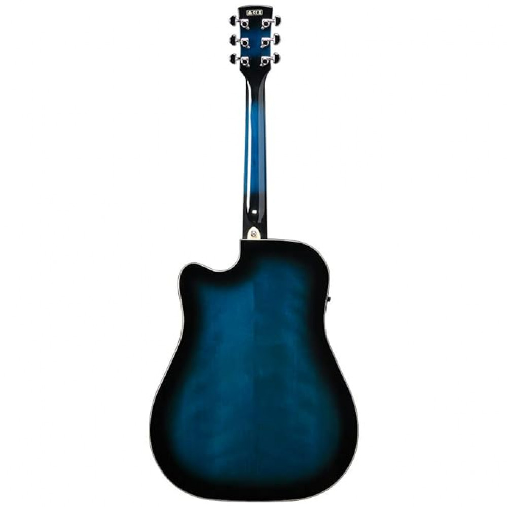 Ibanez PF15ECE-TBS 6-Strings Right Handed Transparent Blue Sunburst High Gloss Acoustic Guitar