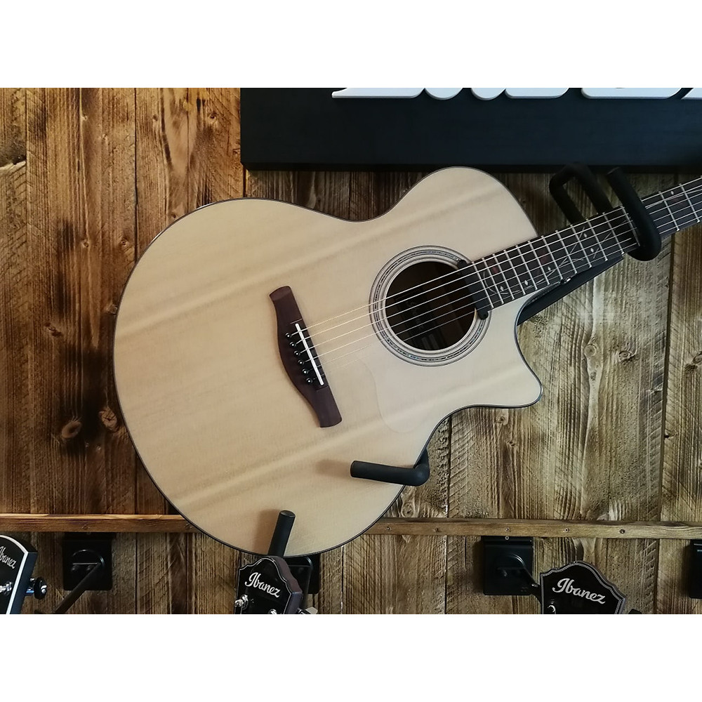 Ibanez AE275-LGS AE Body Natural Low Gloss Acoustic Guitar