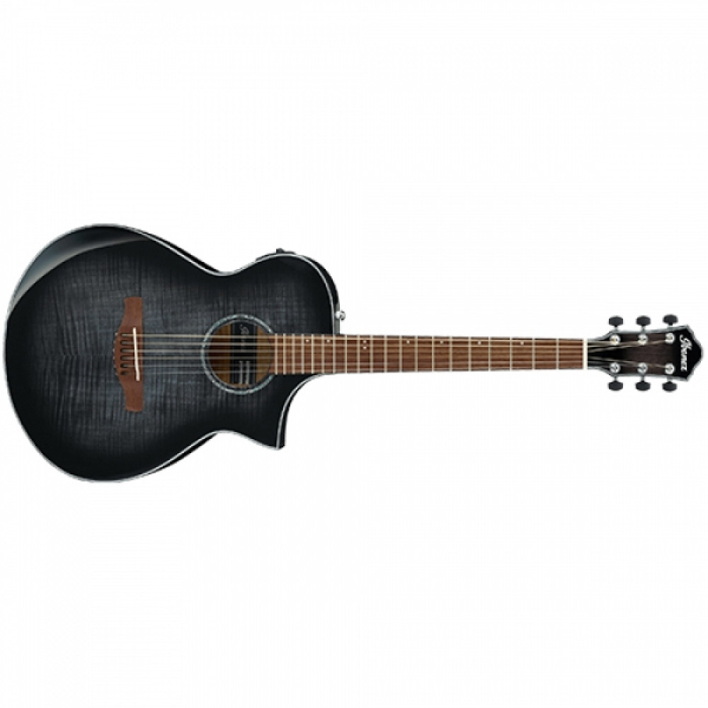 Ibanez AEWC400-TKS Transparent Black Sunburst High Gloss Acoustic-Electric Guitar