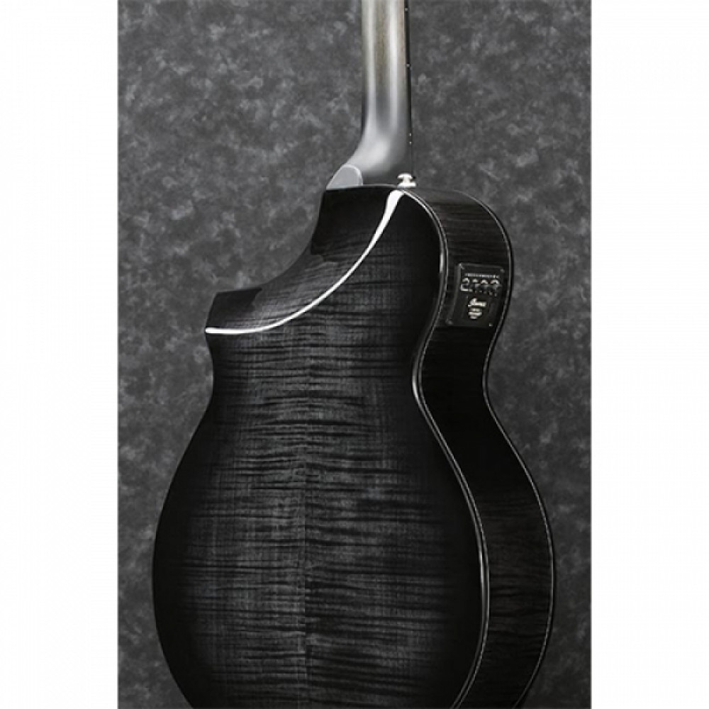 Ibanez AEWC400-TKS Transparent Black Sunburst High Gloss Acoustic-Electric Guitar