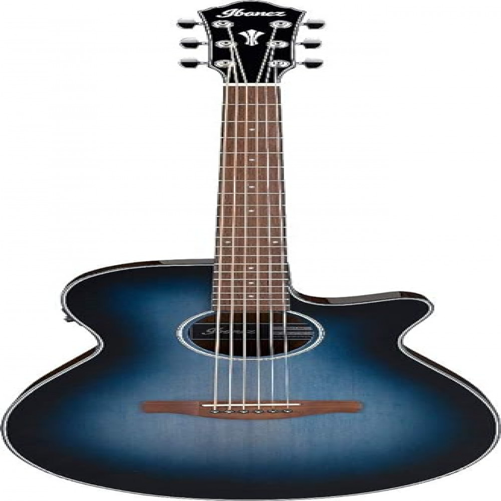 Ibanez AEG50-IBH Indigo Blue Burst High Gloss Electro-Acoustic Guitar