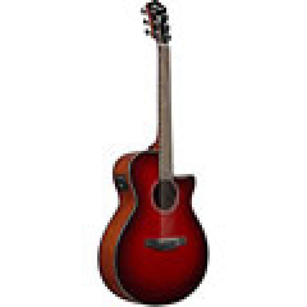 Ibanez AEG51-TRH Transparent Red Sunburst High Gloss Acoustic Guitar