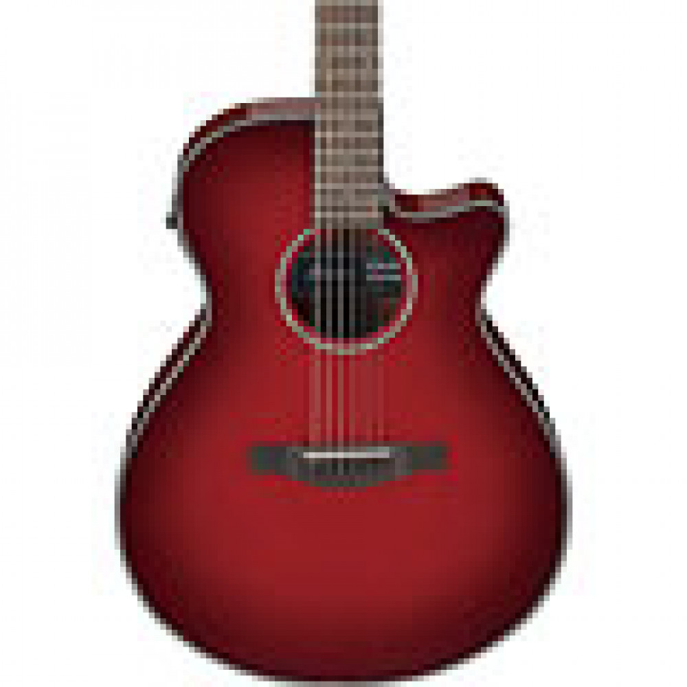 Ibanez AEG51-TRH Transparent Red Sunburst High Gloss Acoustic Guitar