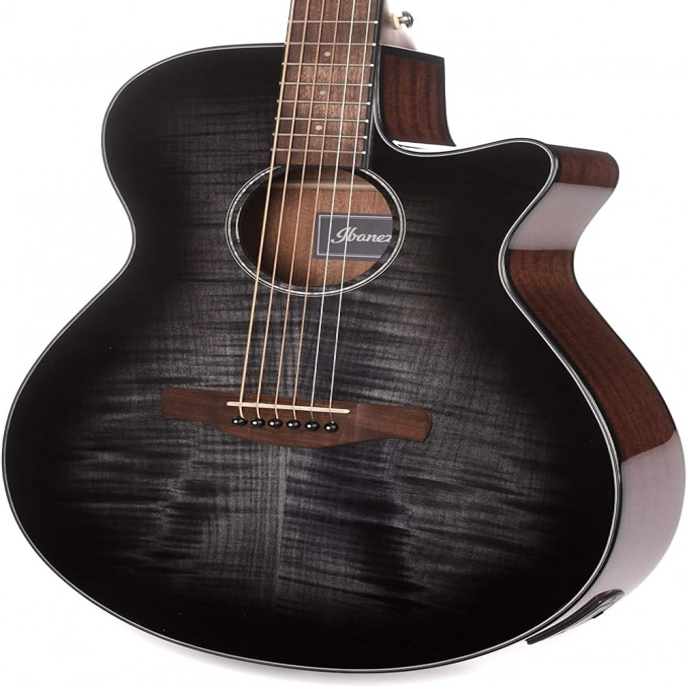 Ibanez AEG70-TCH Transparent Charcoal Burst Acoustic Guitar