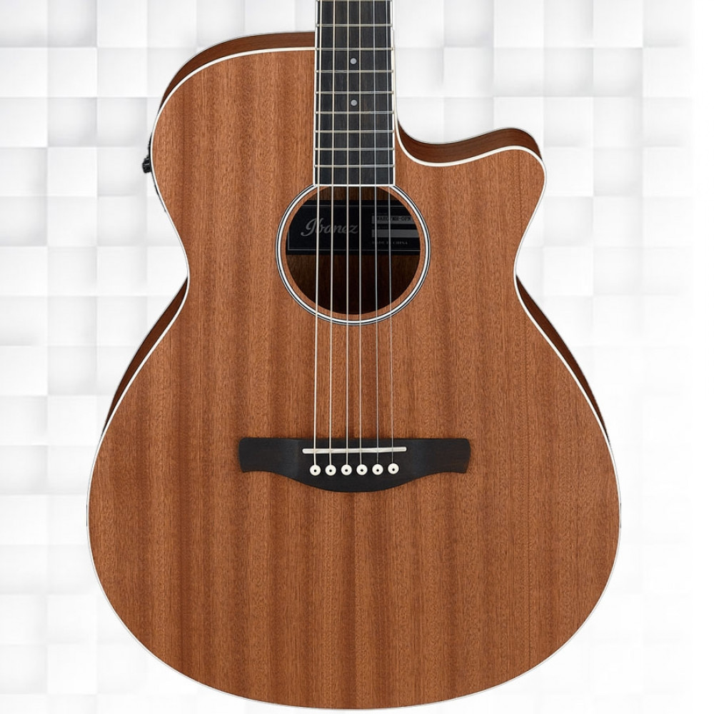Ibanez AEG7MH-OPN Open Pore Natural Acoustic Electric Guitar
