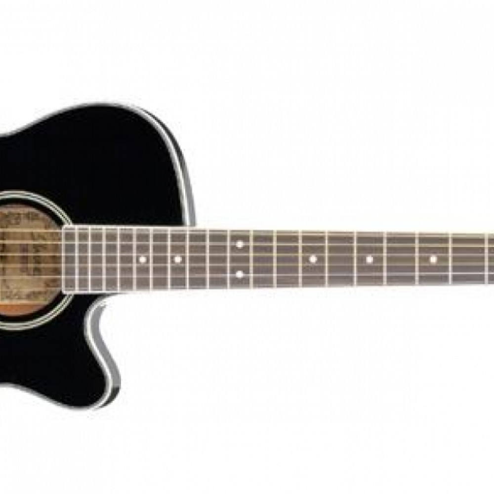 Ibanez AEG8E-BK Black Electro-Acoustic Guitar