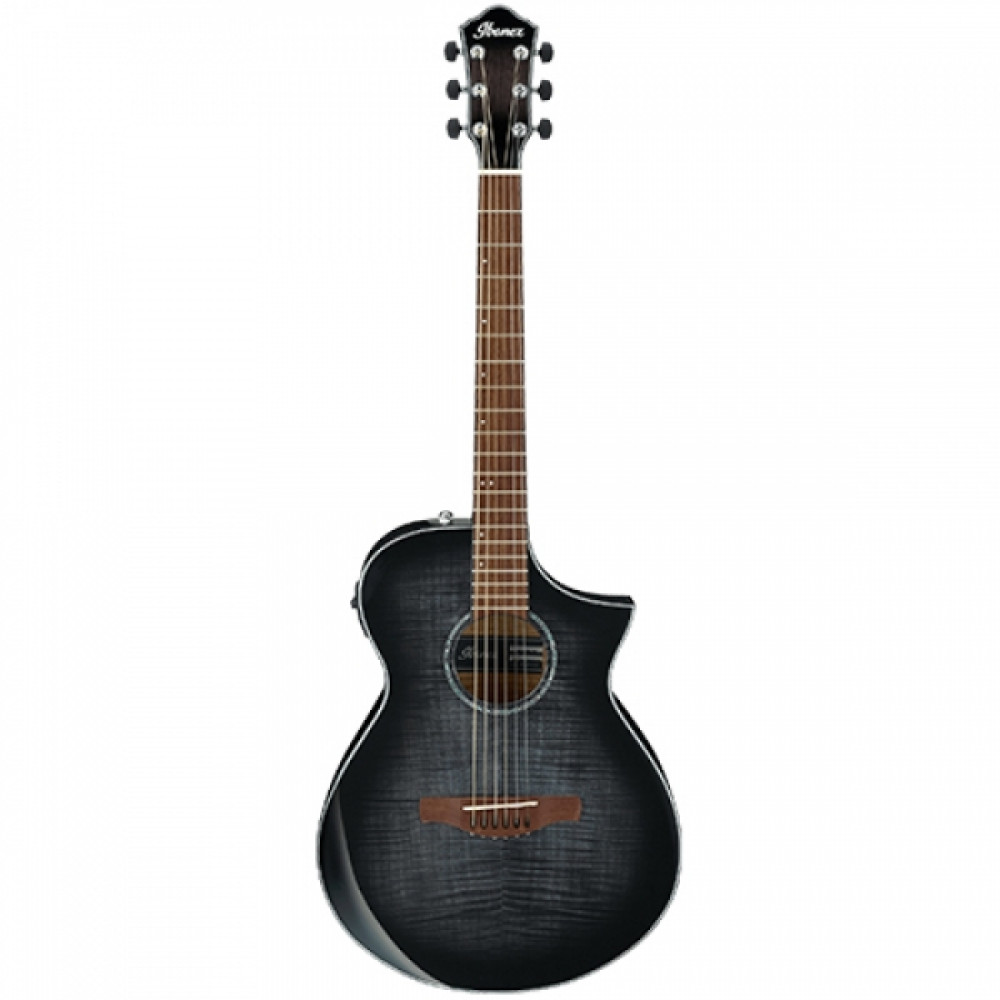 Ibanez AEWC400-TKS Grand Auditorium Trans Black Burst Electro Acoustic Guitar