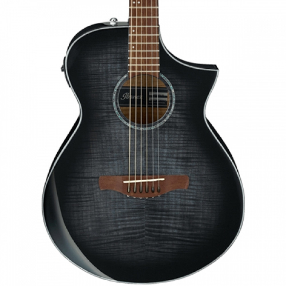 Ibanez AEWC400-TKS Grand Auditorium Trans Black Burst Electro Acoustic Guitar