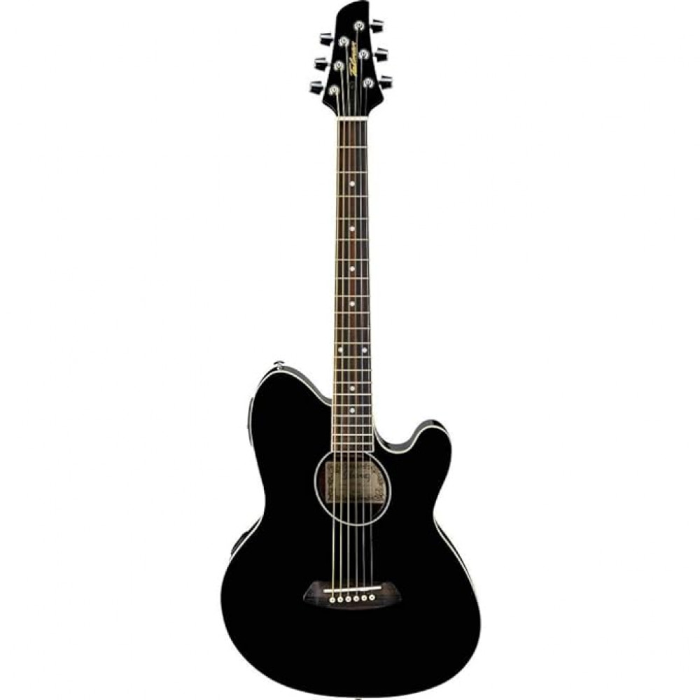 Ibanez TCY10E-BK Black High Gloss Electro Acoustic Guitar