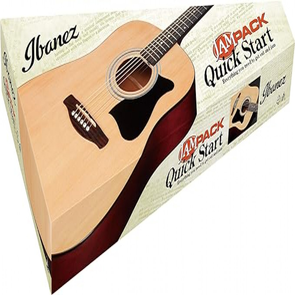 Ibanez V54NJP-OPN Jampack series Open Pore Natural Acoustic Guitar