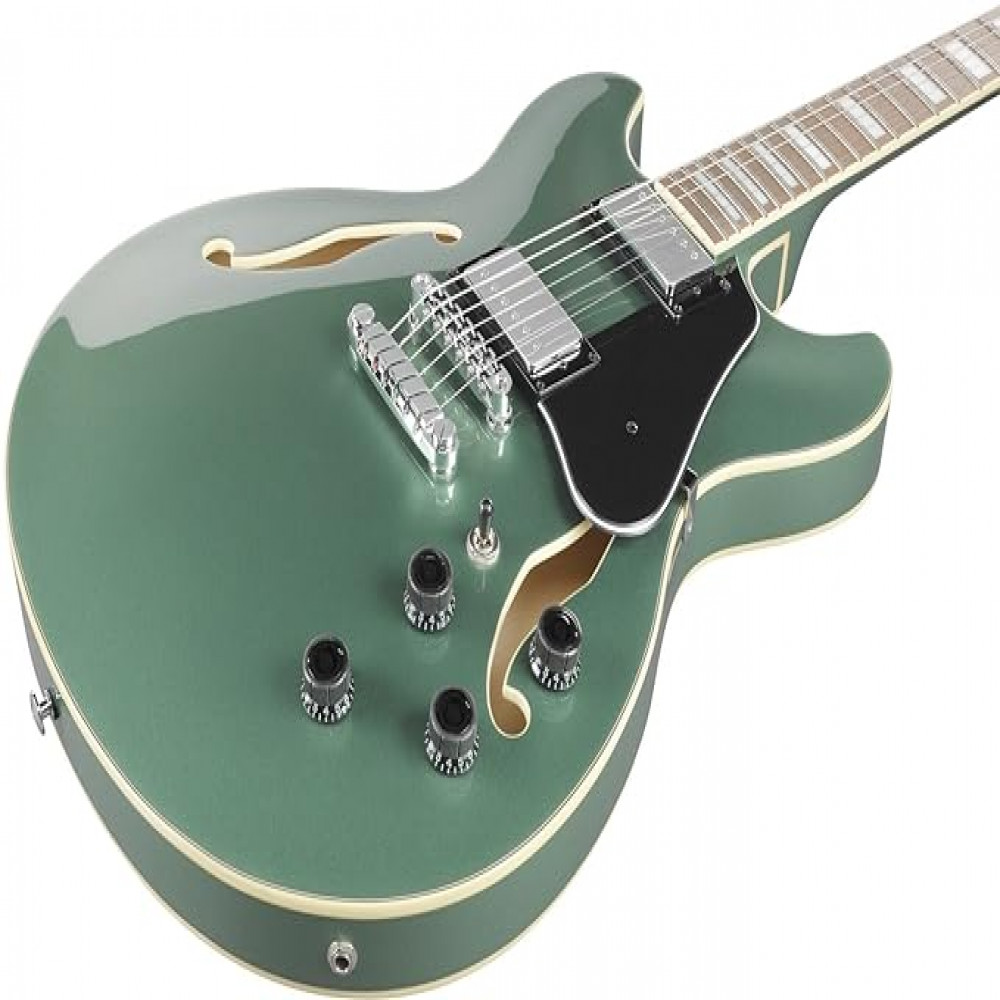 Ibanez AS73-OLM Hollowbody AS Series Artcore Olive Metallic Electric Guitar