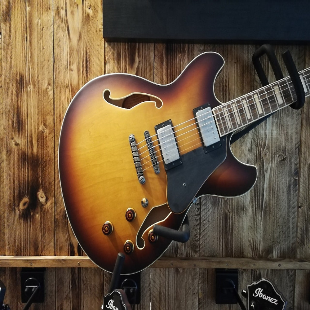 Ibanez ASV73-VLL Hollowbody AS Series Artcore 6 String Violin Sunburst Low Gloss Electric Guitar