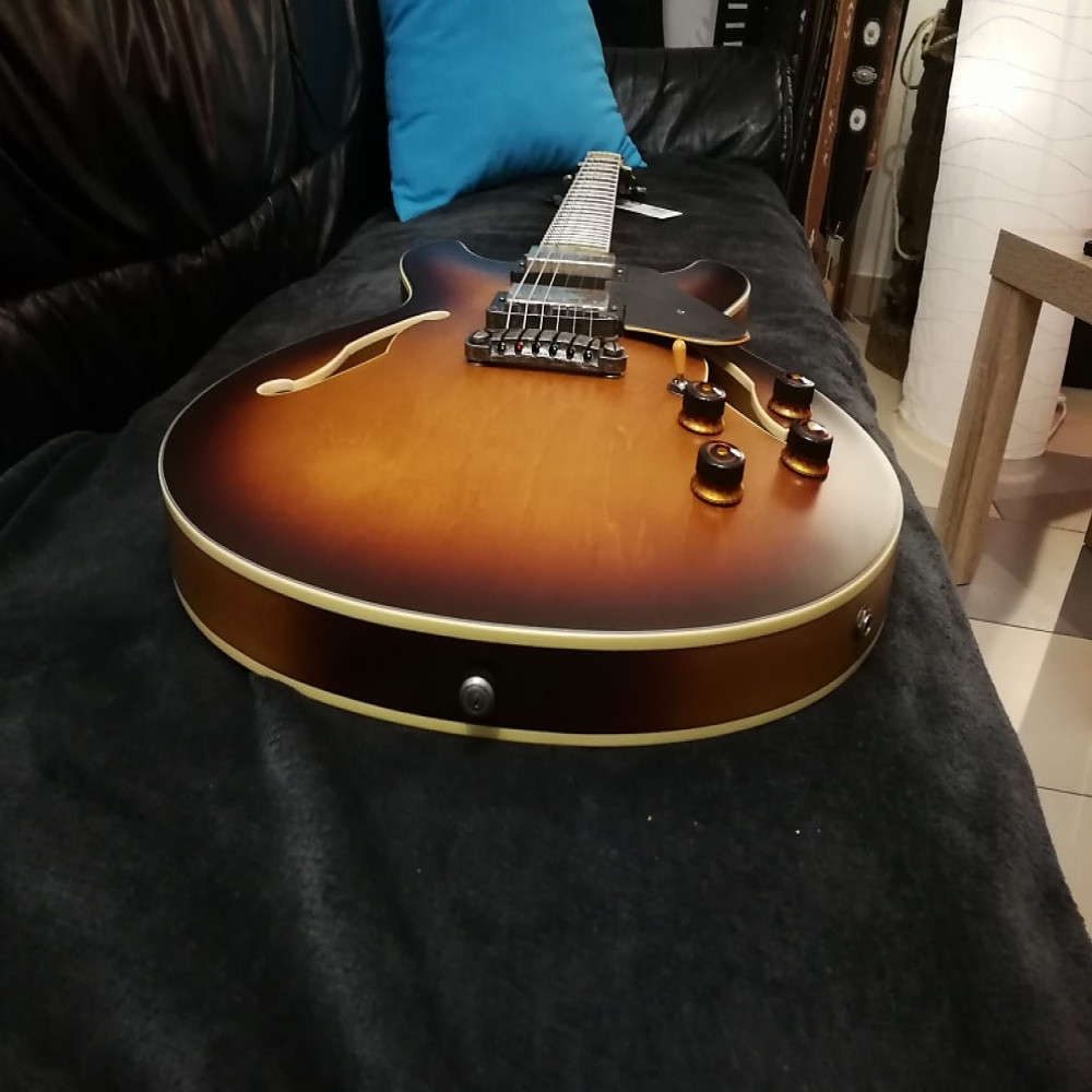Ibanez ASV73-VLL Hollowbody AS Series Artcore 6 String Violin Sunburst Low Gloss Electric Guitar