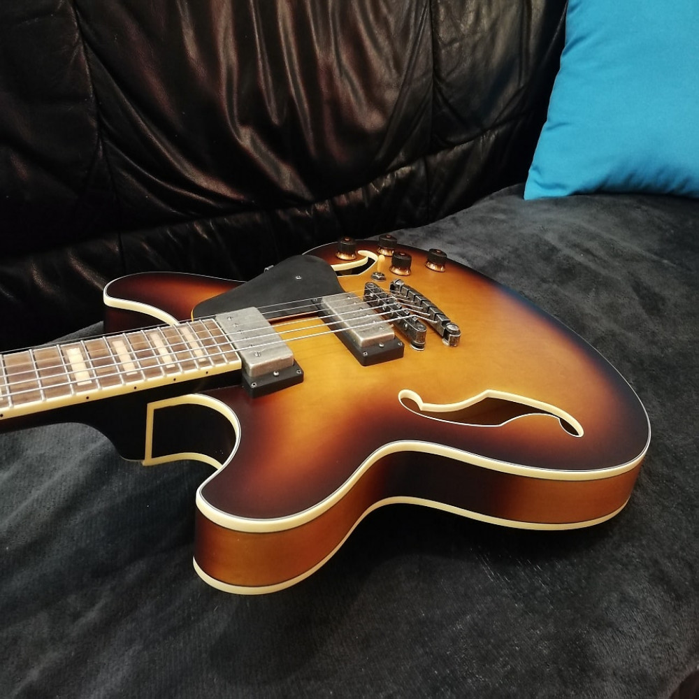 Ibanez ASV73-VLL Hollowbody AS Series Artcore 6 String Violin Sunburst Low Gloss Electric Guitar