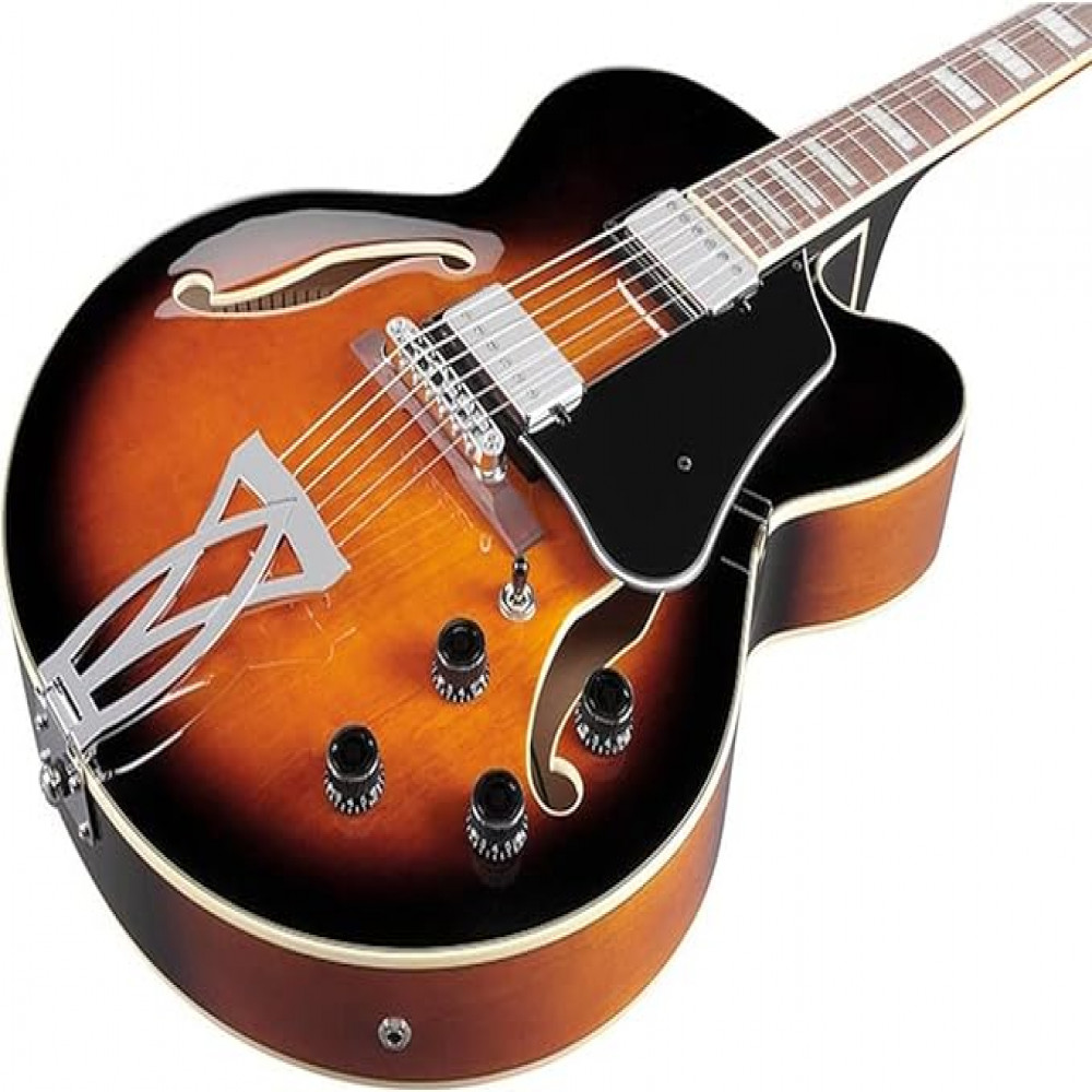 Ibanez AF75-BS AF Hollowbody AF Artcore Brown Sunburst Brown Sunburst Electric Guitar