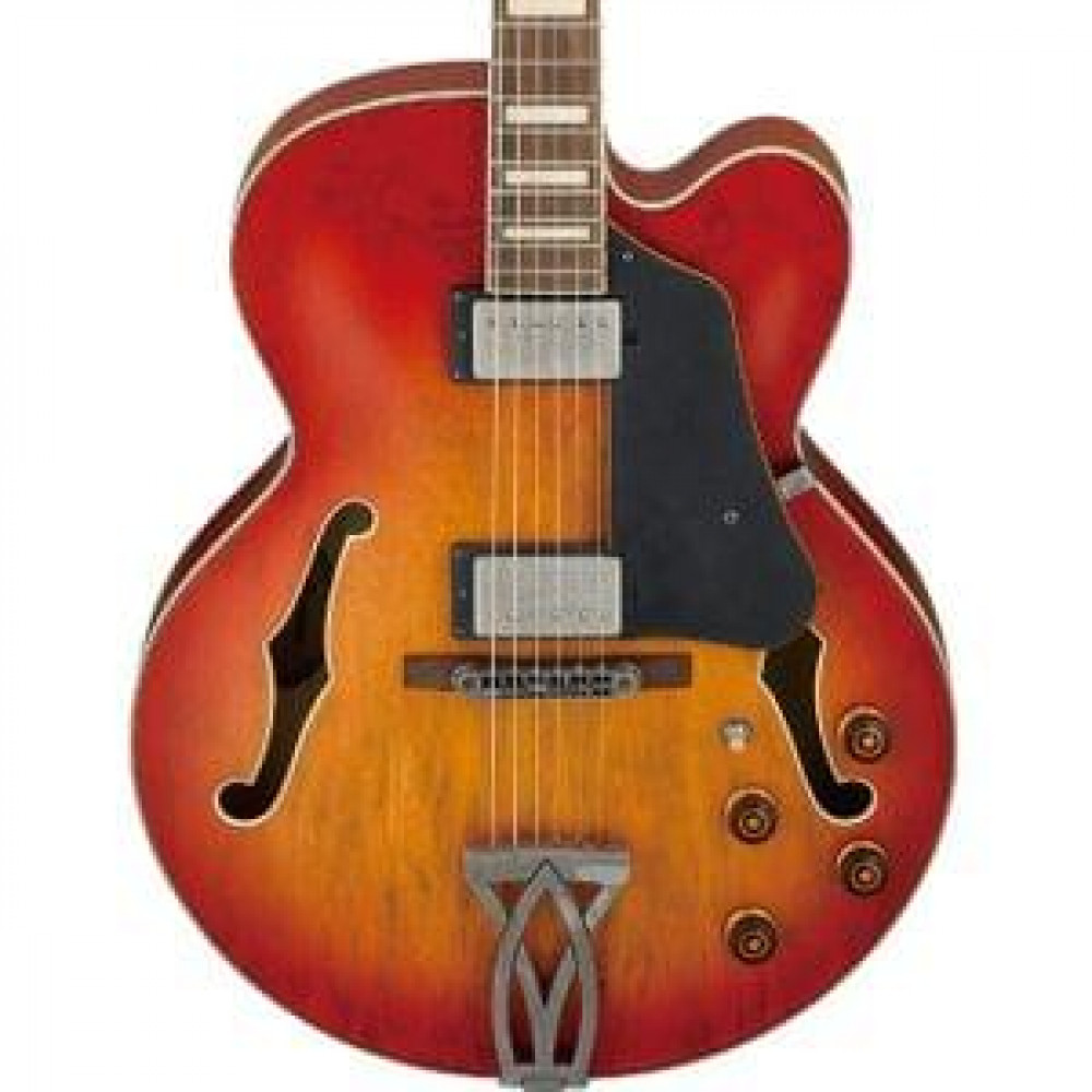 Ibanez AFV75-VAL Hollowbody AF Artcore Vintage Amber Burst Low Gloss Electric Guitar