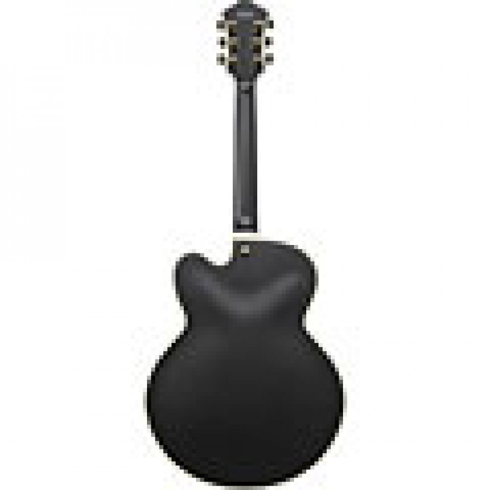 Ibanez AF75G-BKF Hollowbody AF Series Artcore Expressionist Expressionist Black Flat Electric Guitar