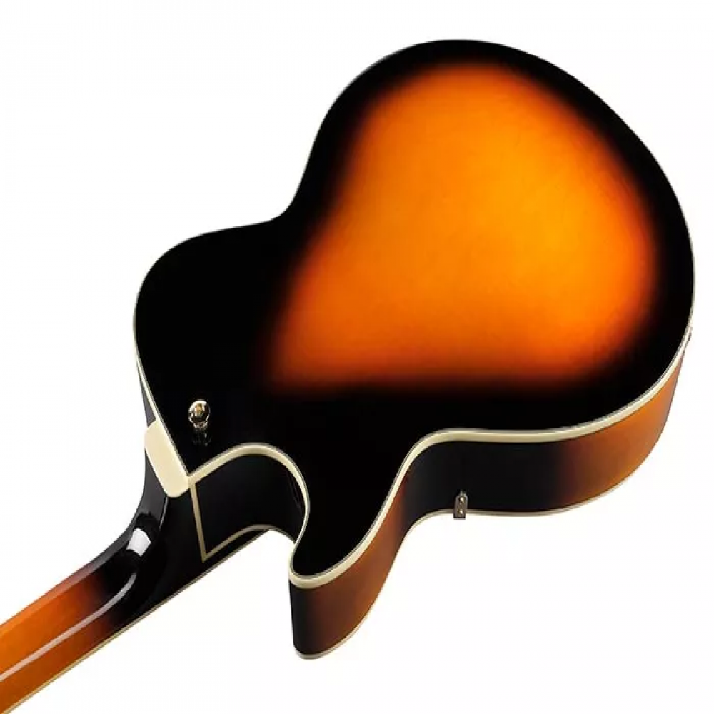 Ibanez AG75G-BS Hollowbody AG Series Brown Sunburst Electric Guitar