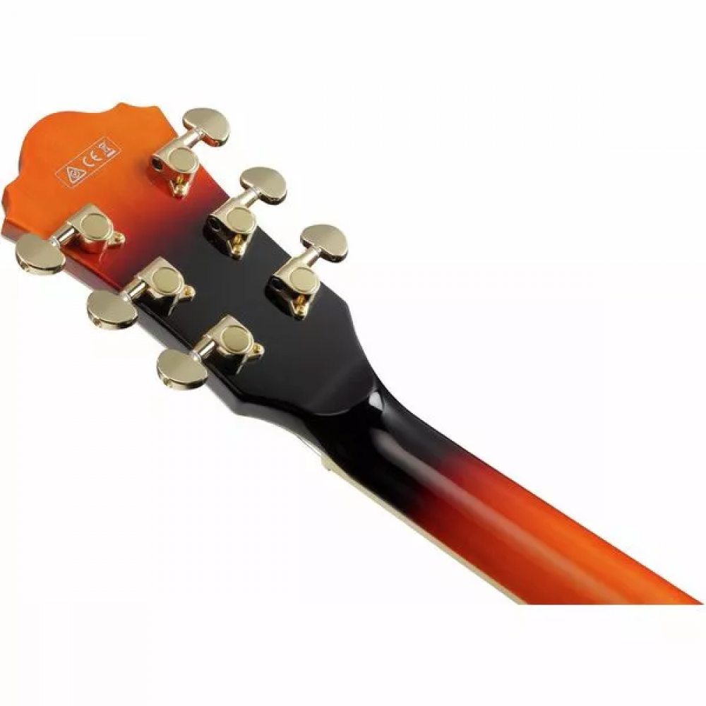 Ibanez AG75G-BS Hollowbody AG Series Brown Sunburst Electric Guitar
