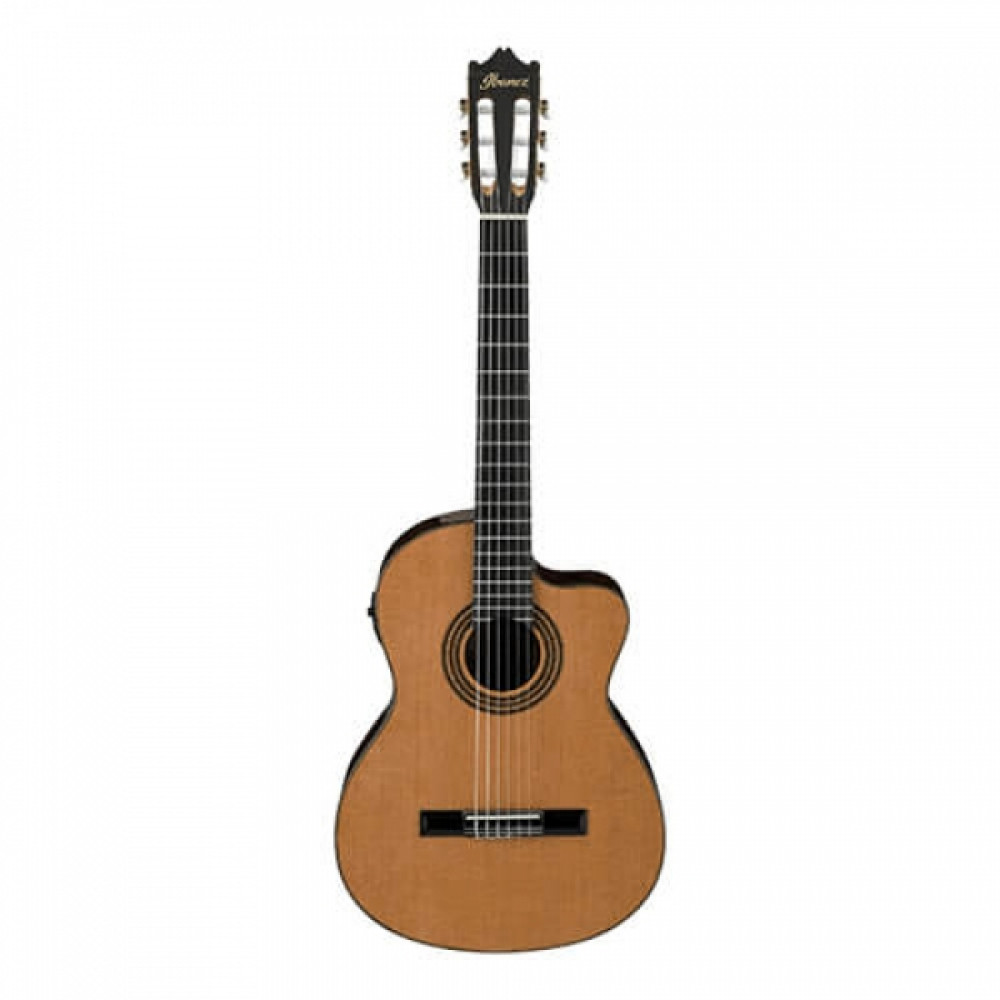 Ibanez GA6CE-AM Cutaway Classical body with Cutaway Electronics Amber High Gloss Classical Guitar