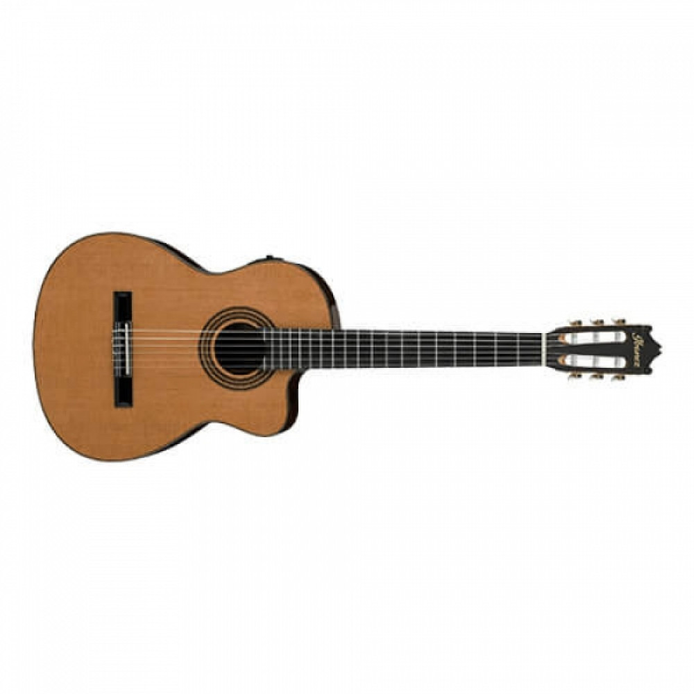 Ibanez GA6CE-AM Cutaway Classical body with Cutaway Electronics Amber High Gloss Classical Guitar