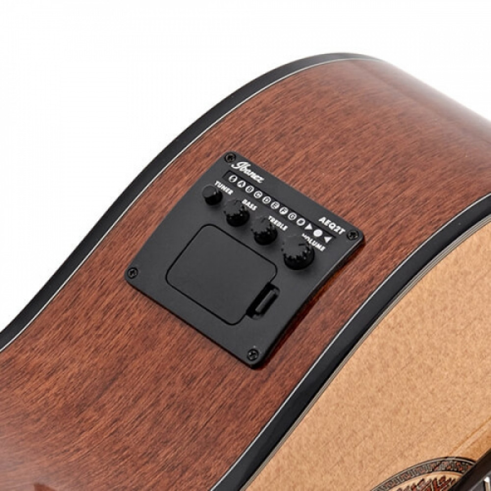 Ibanez GA6CE-AM Cutaway Classical body with Cutaway Electronics Amber High Gloss Classical Guitar