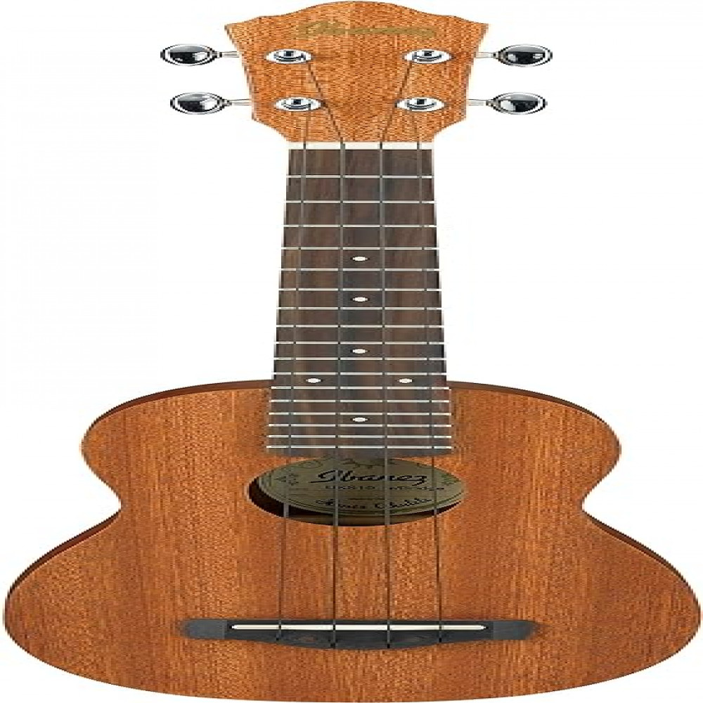 Ibanez UKS10 Acoustic Soprano with Bag Brown Ukulele