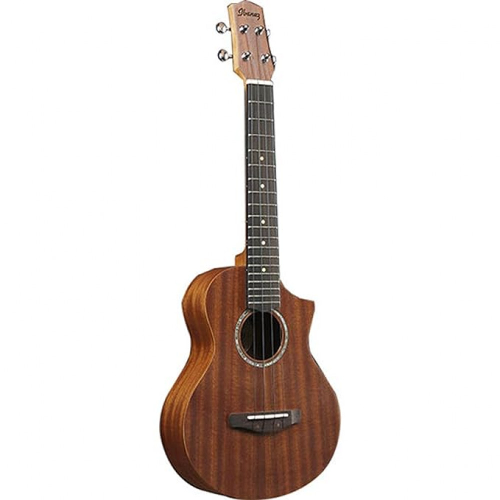Ibanez UEWT5-OPN Acoustic Tenor with Cutaway Open Pore Natural Ukulele