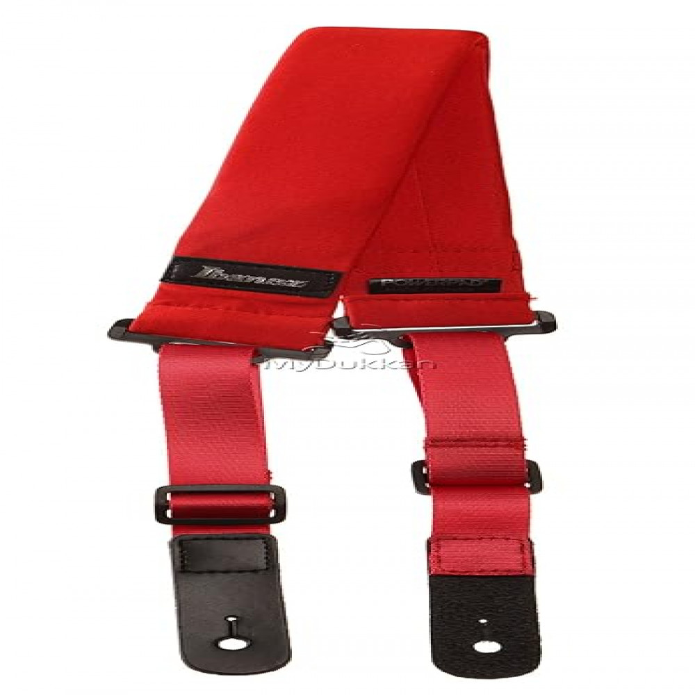 Ibanez GSF50-RD Powerpad Adjustable Guitar Strap Red