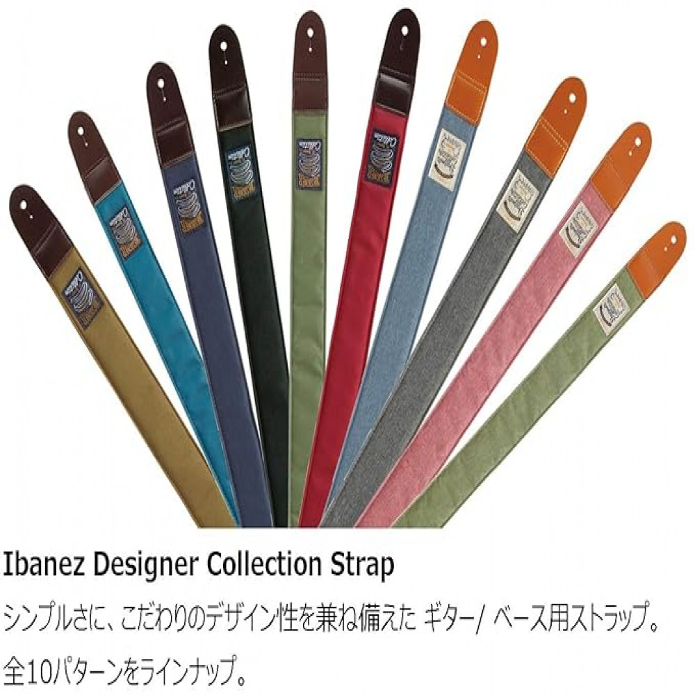 Ibanez DCS50-WR Designer Collection Guitar Guitar Strap Wine Red