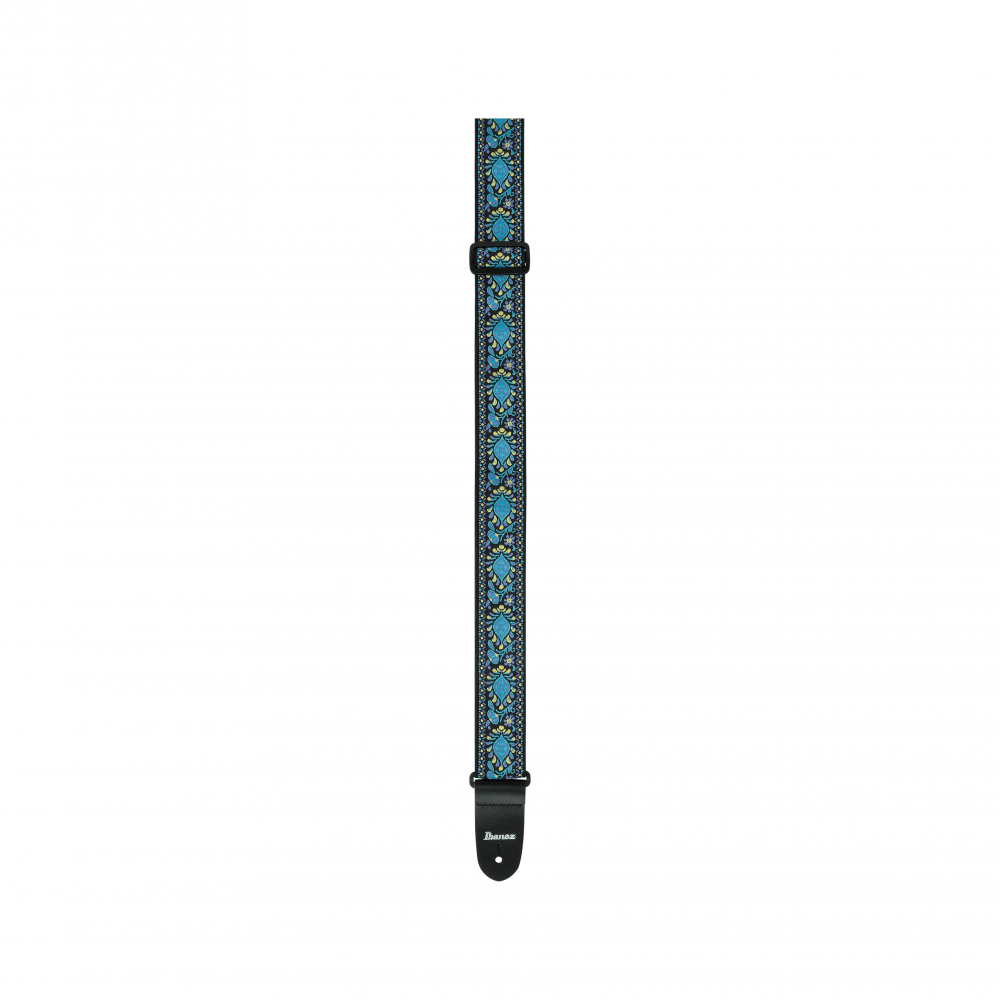 Ibanez GSV50-P1 Vintage Style Light Blue Guitar Strap