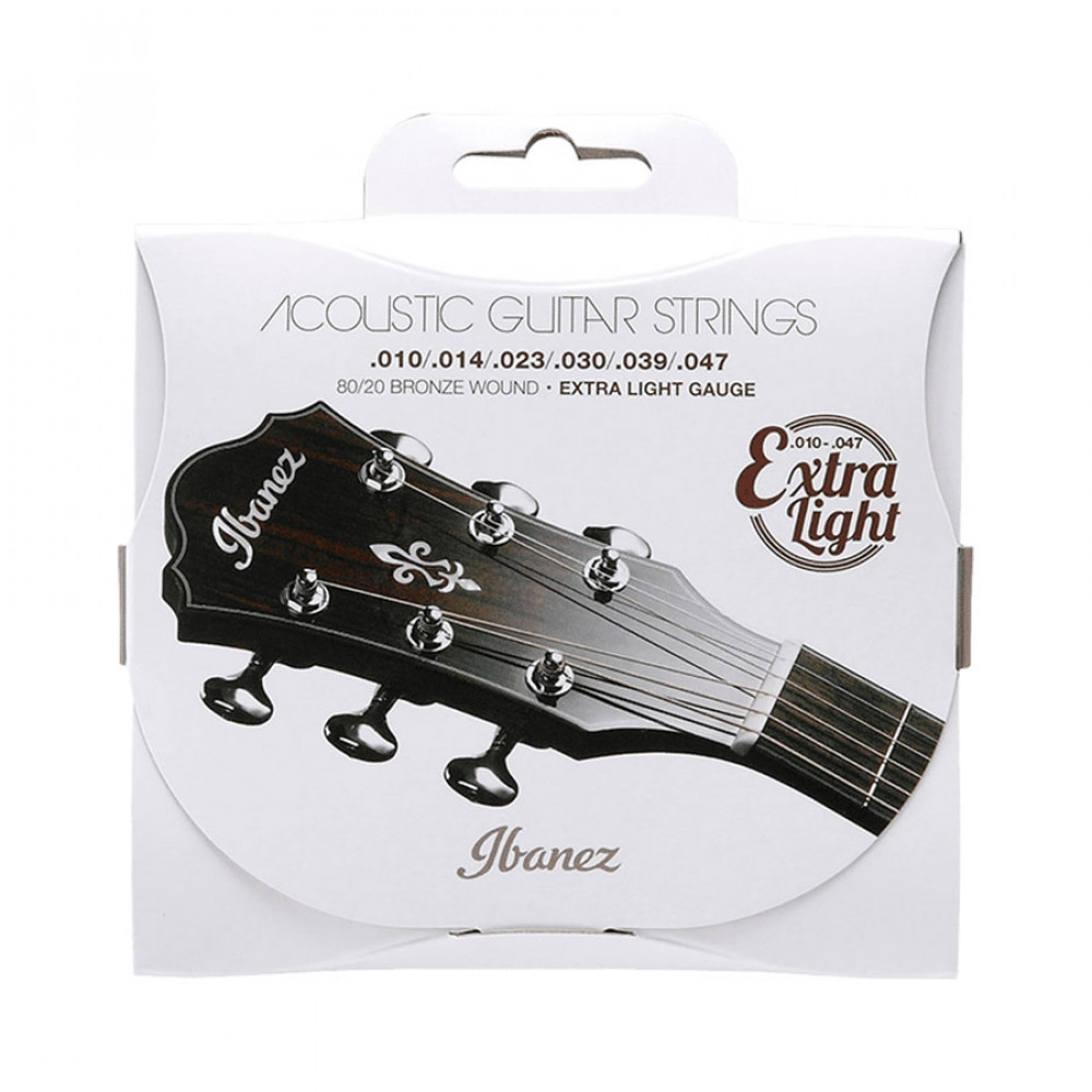 Ibanez IACS61C Acoustic Guitar Strings 80/20 Bronze .010-.047