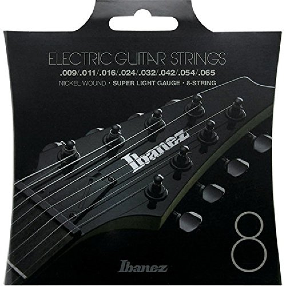 Ibanez IEGS8 Electric Guitar 8-String Set - 9-65