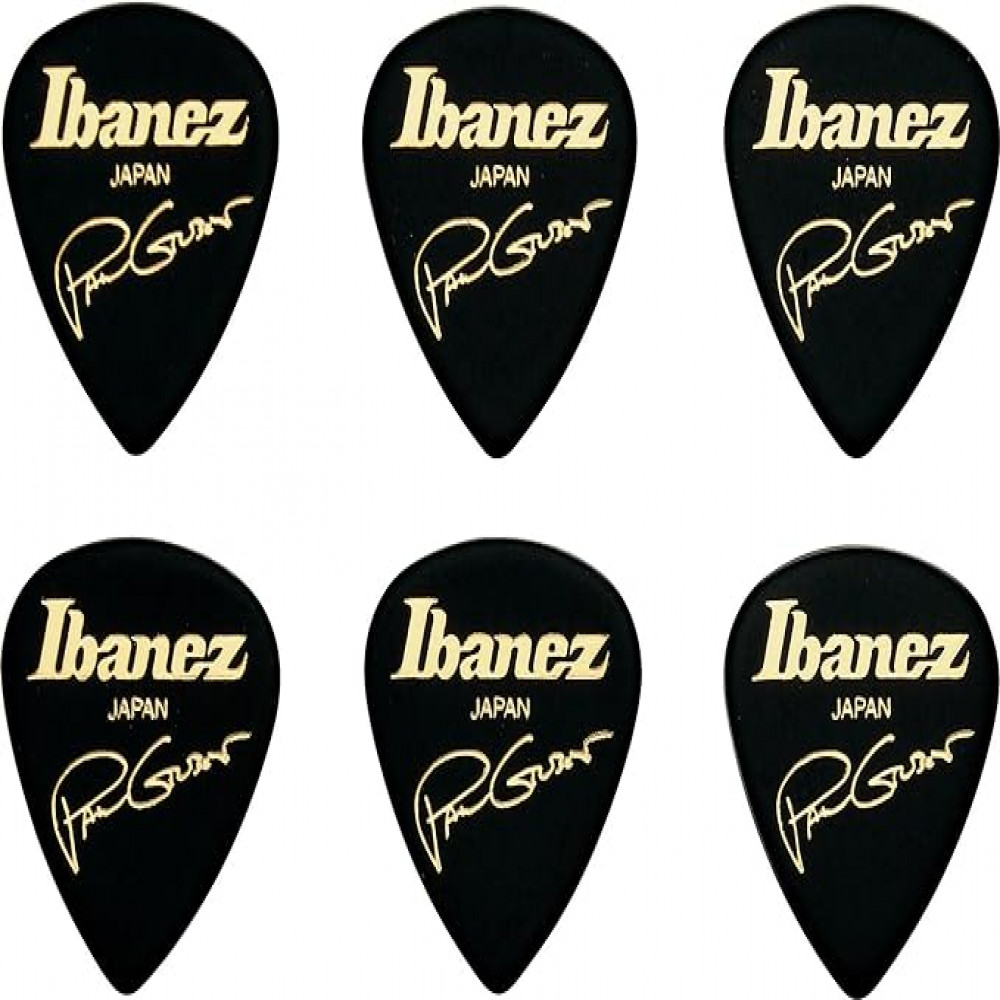 Ibanez B1000PG-BK Paul Gilbert Signature Guitar Picks (Set of 6 pcs)