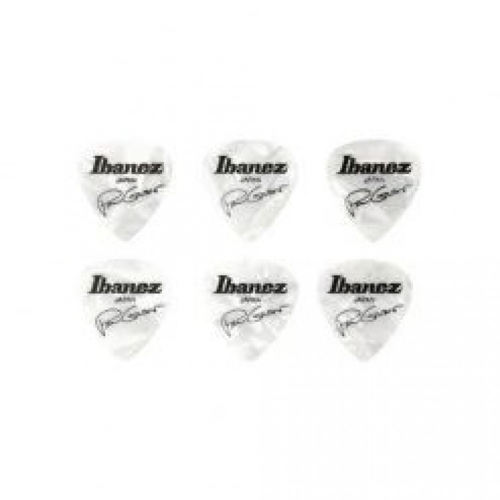 Ibanez B1000PG-WH Paul Gilbert Guitar Pick Set White 6pcs