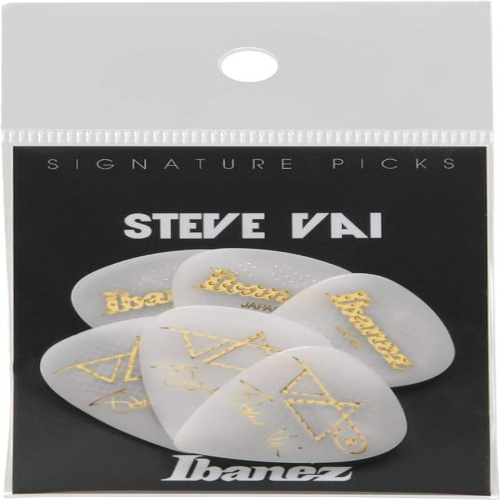 Ibanez B1000SVR-WH Steve Vai Signature Guitar Pick Set White 6pcs