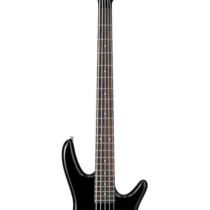 Ibanez GSR205 Maple Rosewood 5-String Bass Black Electric Bass Guitar